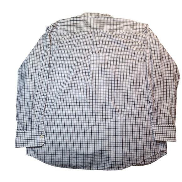 Peter Millar Crown Crafted Men’s Button-Down Shirt – XL – White/Gray Check – EUC - Picture 2 of 8